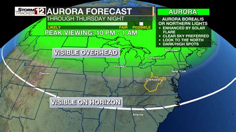 weather channel aurora